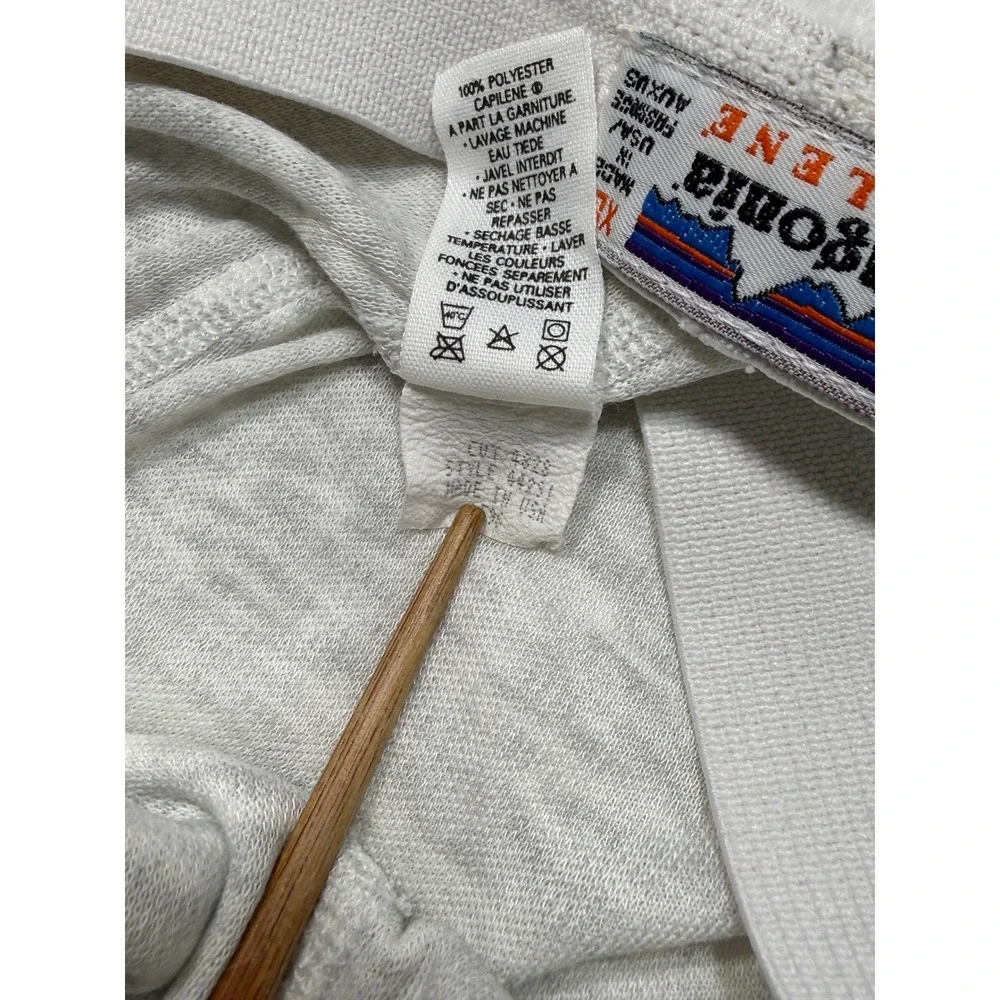 Patagonia Capilene Mens XL Heather Grey Base Layer Pants Vintage Made in‎ USA